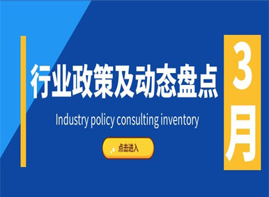 政策匯總 | 2021年3月行業(yè)內政策及動態(tài)大盤點