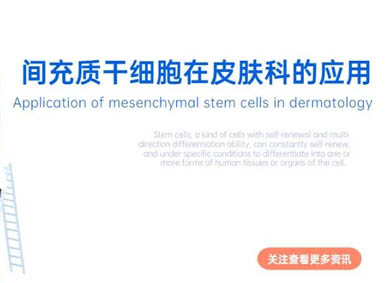 間充質干細胞在皮膚科的應用
