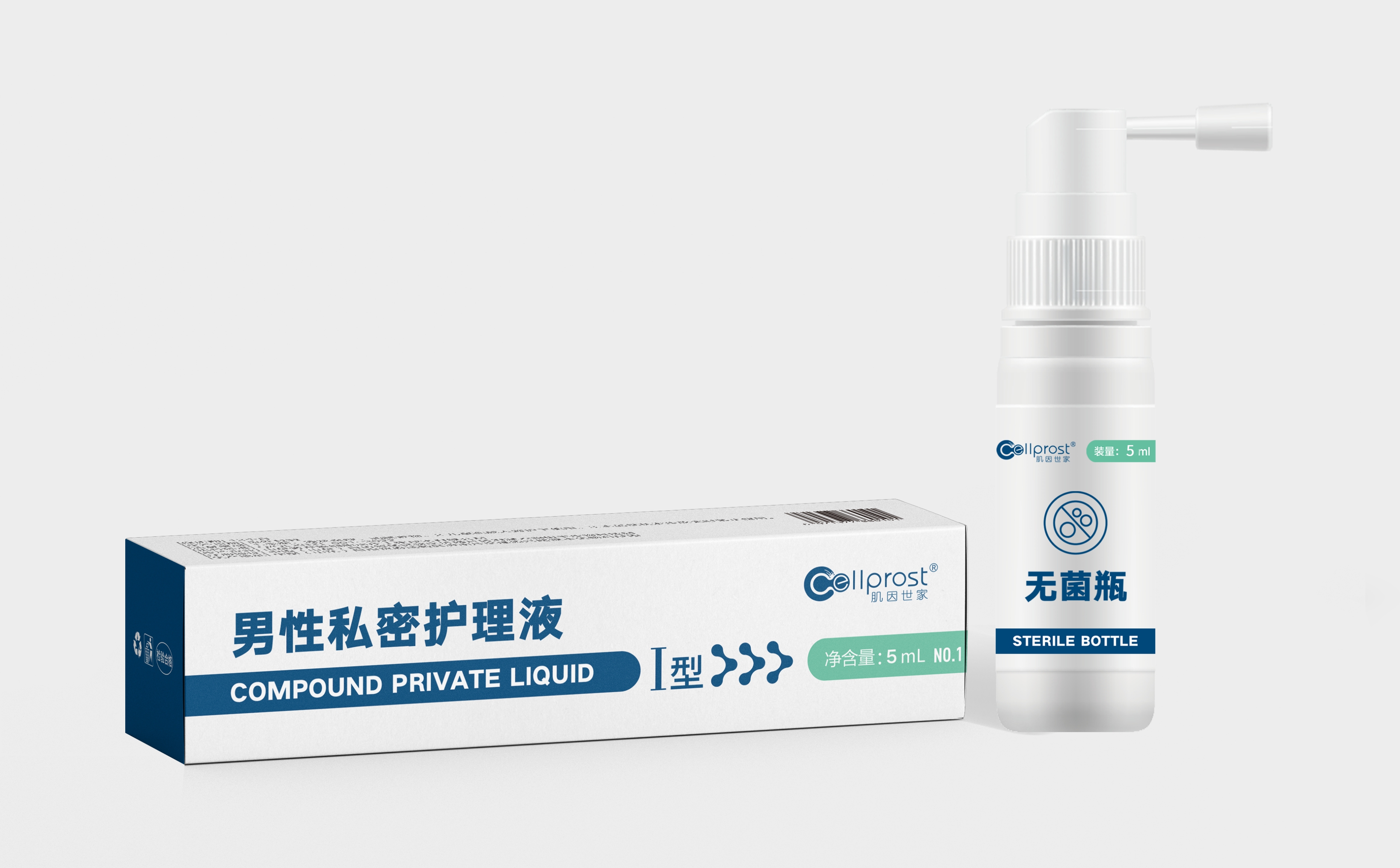 男性私密護理液【5ml/ 支 + 噴霧瓶】